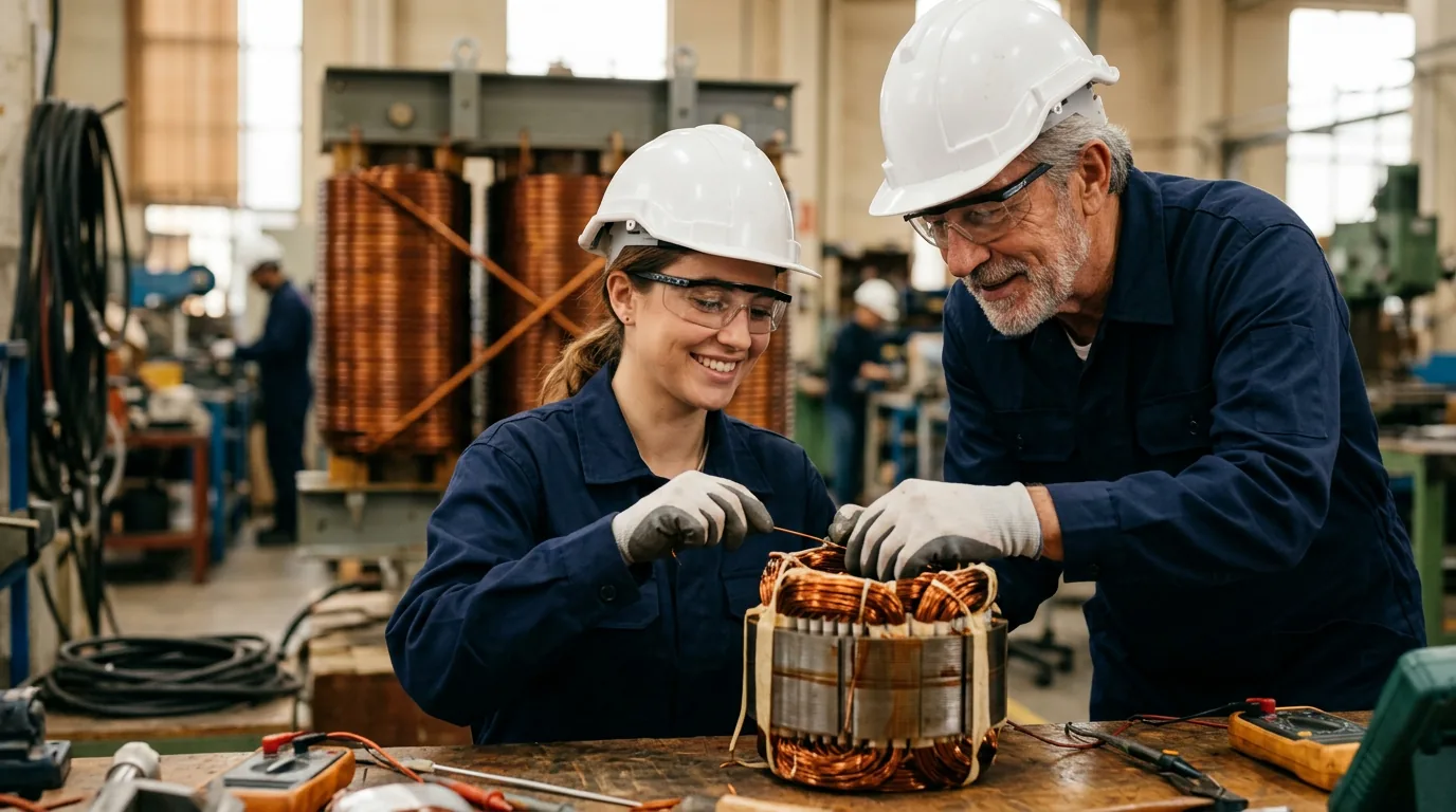 ETS engineering team members