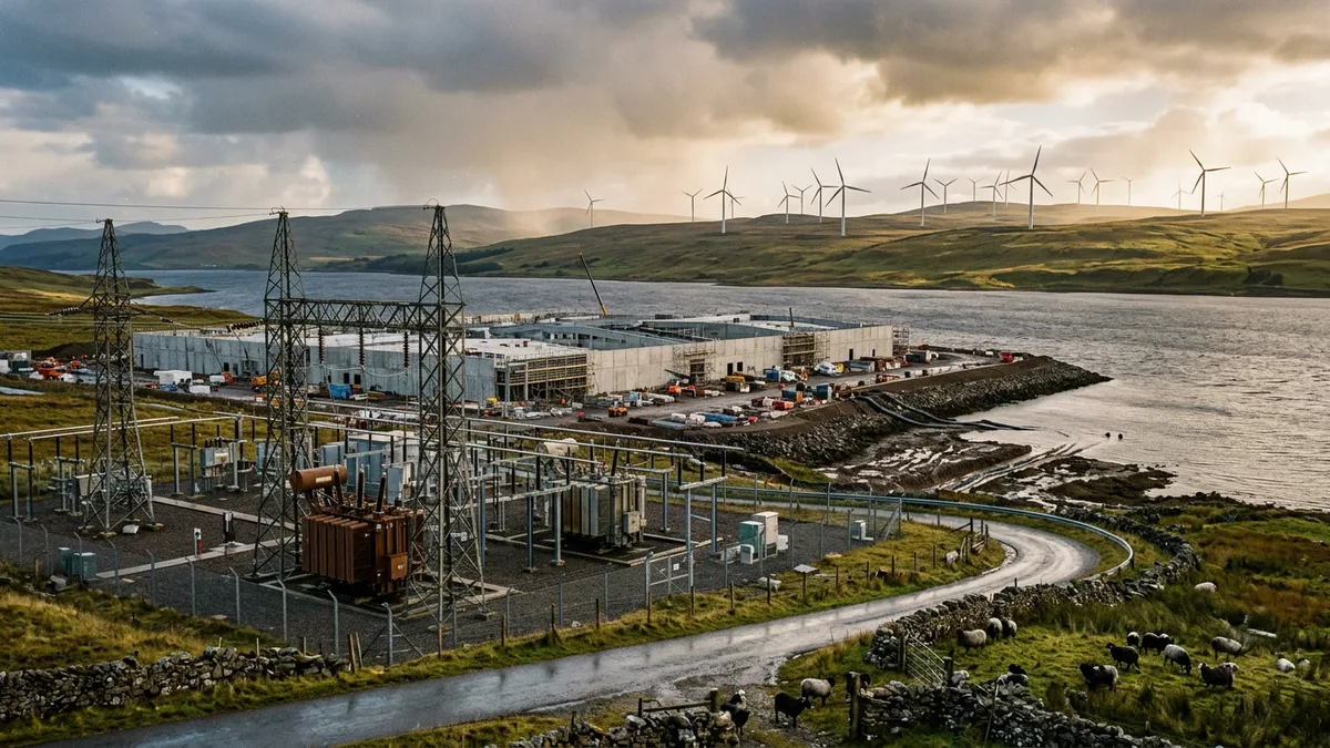 Britain's Next Data Centers Will Be Built Where the Wind Lands