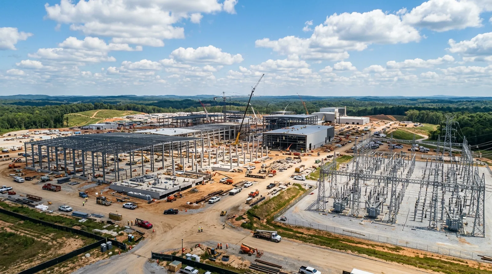 What an EV Battery Plant Really Demands From the U.S. Grid