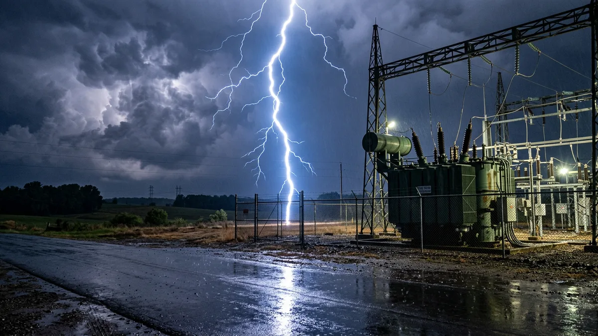 What Actually Happens Inside a Transformer When Lightning Strikes?