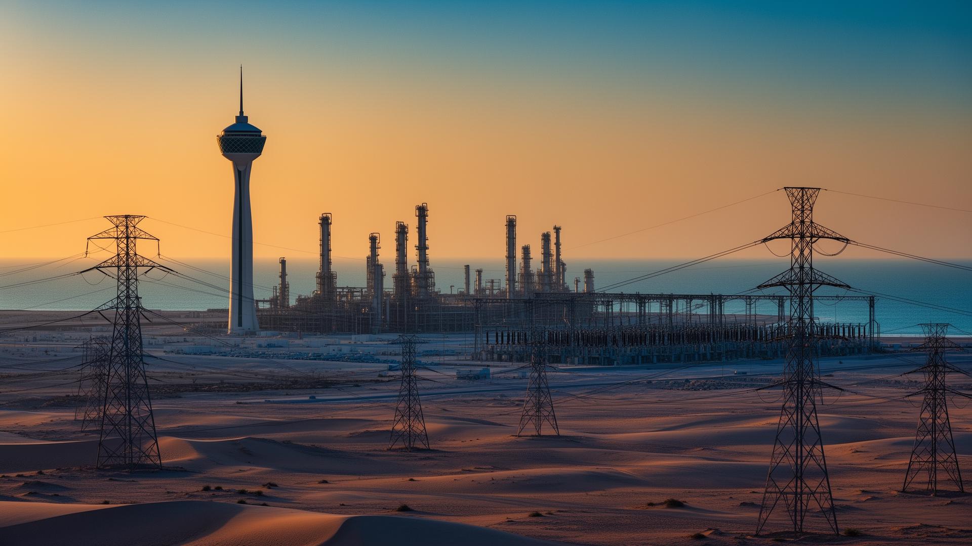 Transformers & switchgear infrastructure in Kuwait City, Kuwait Power infrastructure and electrical grid in Kuwait City, Kuwait (MEW) — IEC 60076 / MEW Specifications — distribution transformers, switchgear and package substations supplied by Emirates Transformer & Switchgear