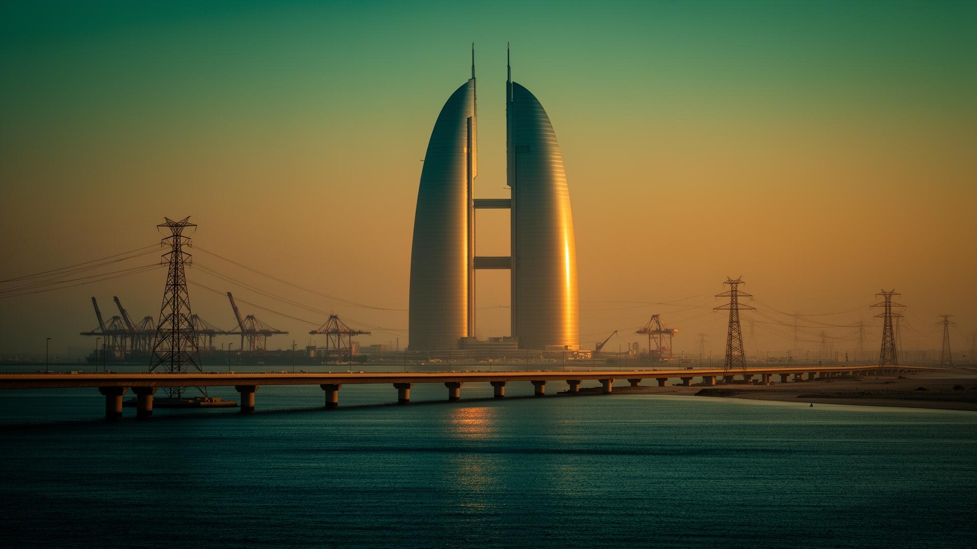 Transformers & switchgear infrastructure in Manama, Bahrain Power infrastructure and electrical grid in Manama, Bahrain (EWA) — IEC 60076 / EWA Specifications — distribution transformers, switchgear and package substations supplied by Emirates Transformer & Switchgear